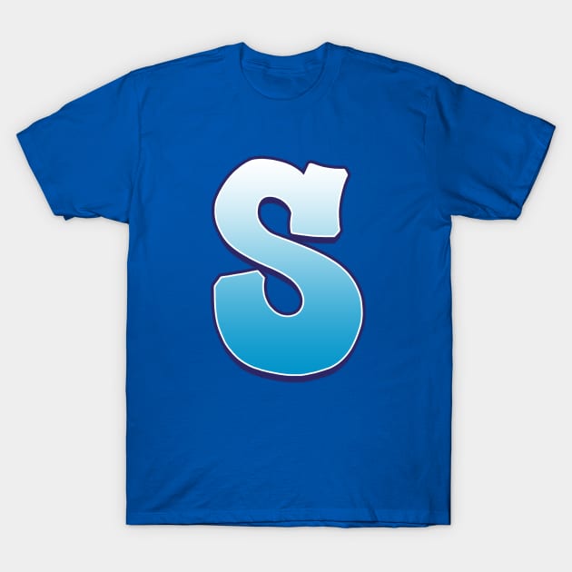 S - Blue T-Shirt by Dmitri